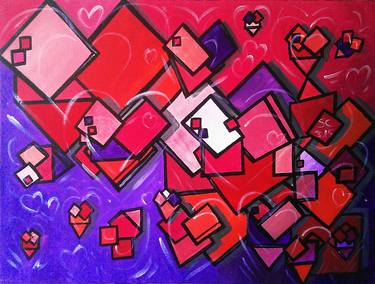 Original Love Painting by Stacey Clarke