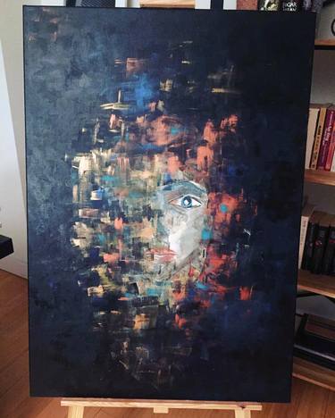 Original Abstract Painting by Alexandra Simion