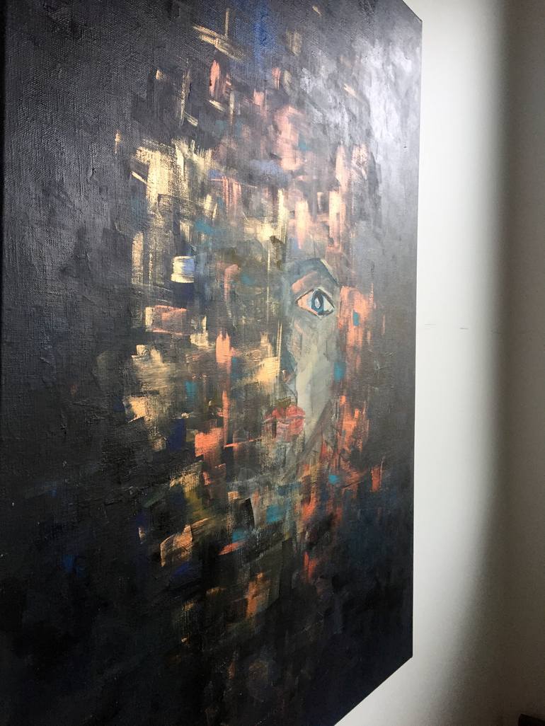 Original Abstract Painting by Alexandra Simion