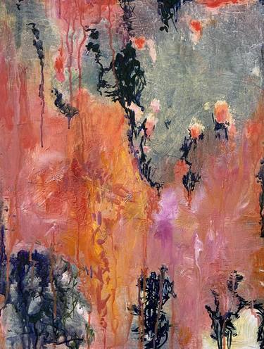 Original Abstract Expressionism Abstract Paintings by Barbara Scott