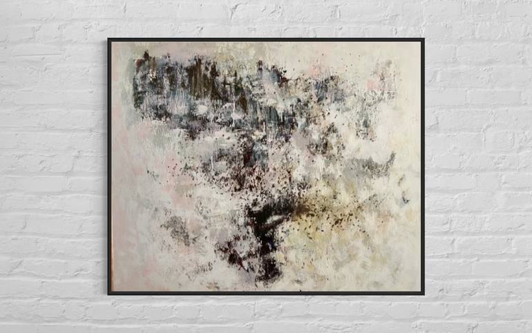 Original Abstract Expressionism Abstract Painting by Barbara Scott