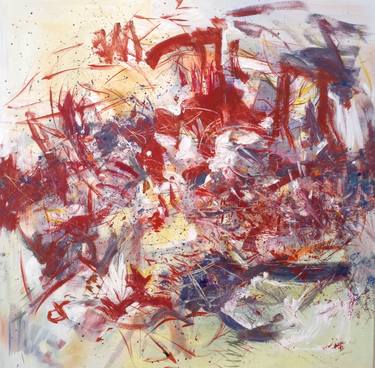 Original Abstract Expressionism Abstract Paintings by Barbara Scott