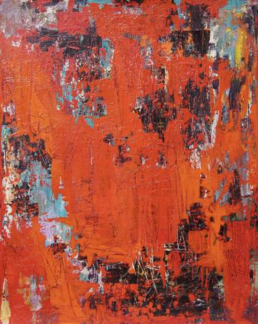 Original Abstract Expressionism Abstract Paintings by Barbara Scott