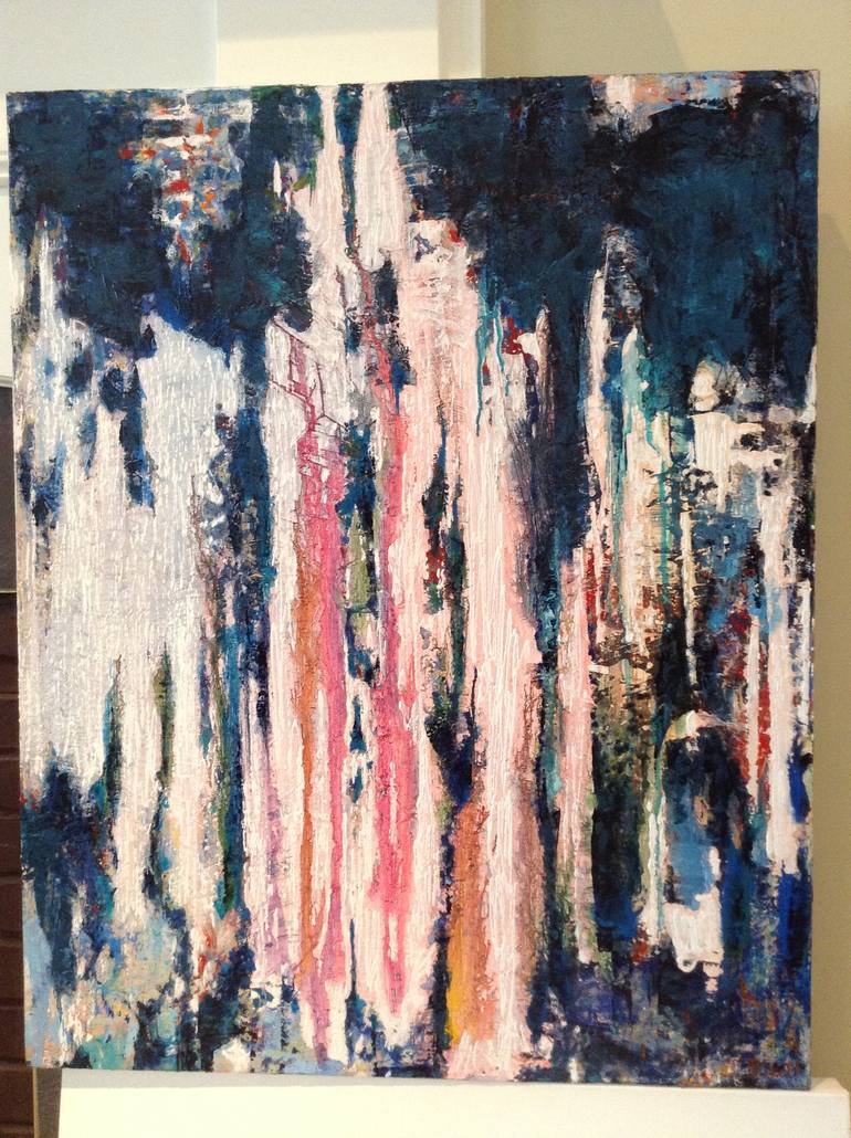 Original Abstract Expressionism Abstract Painting by Barbara Scott