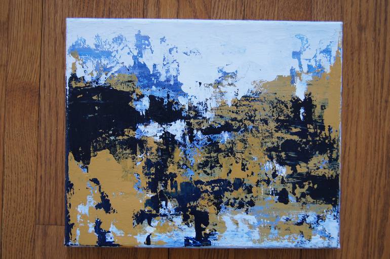 Original Abstract Expressionism Abstract Painting by Barbara Scott