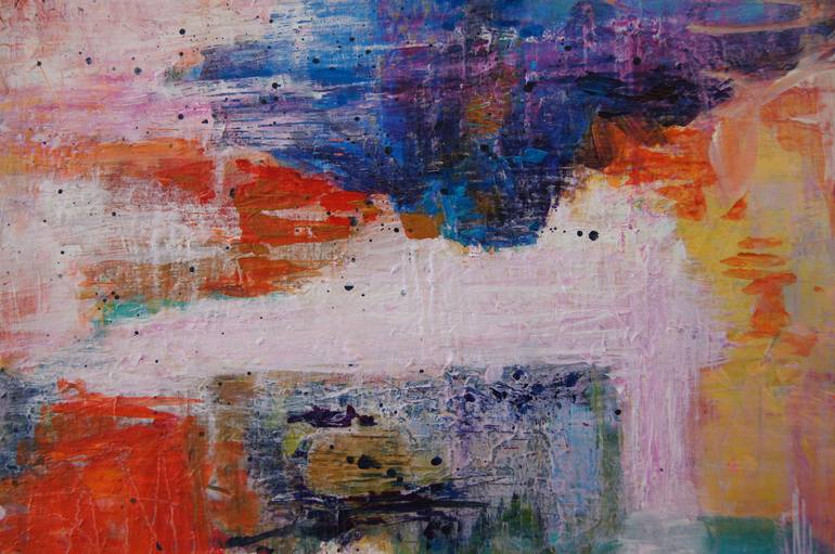 Original Impressionism Abstract Painting by Barbara Scott