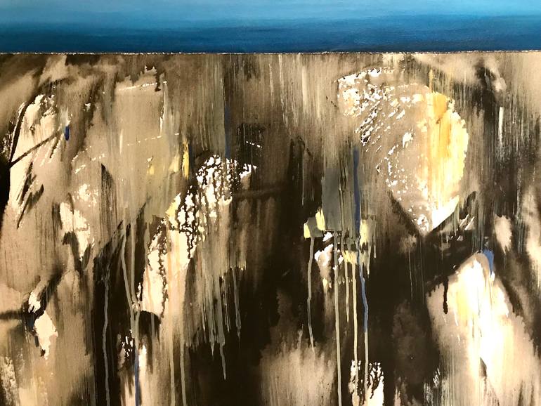Original Abstract Expressionism Abstract Painting by Barbara Scott