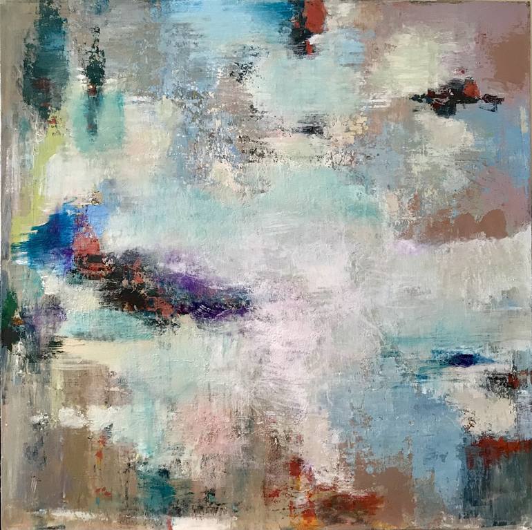 Soft reflection Painting by Barbara Scott | Saatchi Art