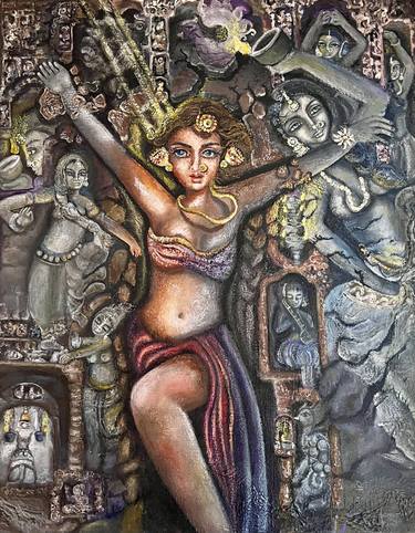 Original Contemporary Women Painting by Sangeetha Bansal