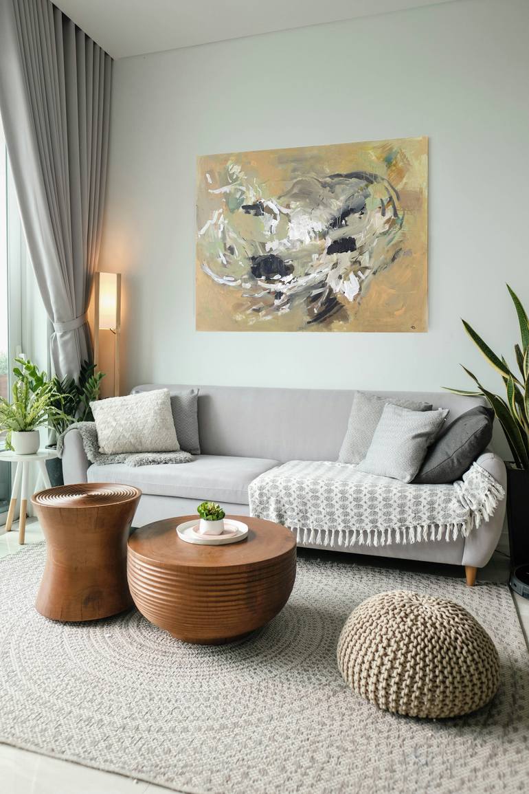Original Contemporary Abstract Painting by Gulay Inceoglu