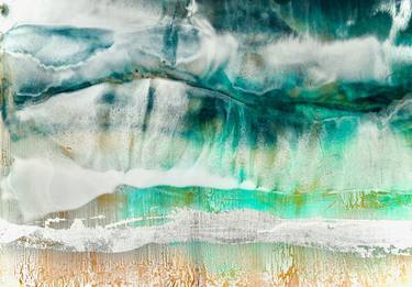 Print of Abstract Seascape Paintings by Kusum VIJ