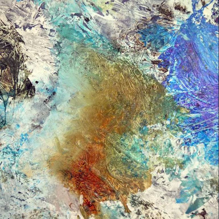 Original Minimalism Abstract Painting by Kusum Vij