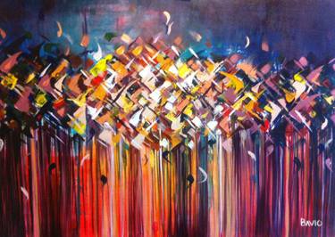 Original Abstract Paintings by Maria Alejandra Bavio