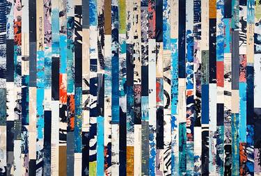 Original Modern Abstract Collage by Adam Collier Noel