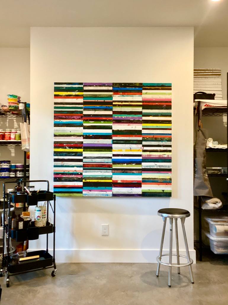 Original Abstract Painting by Adam Collier Noel