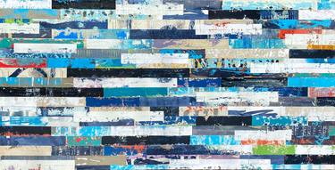 Original Abstract Collage by Adam Collier Noel