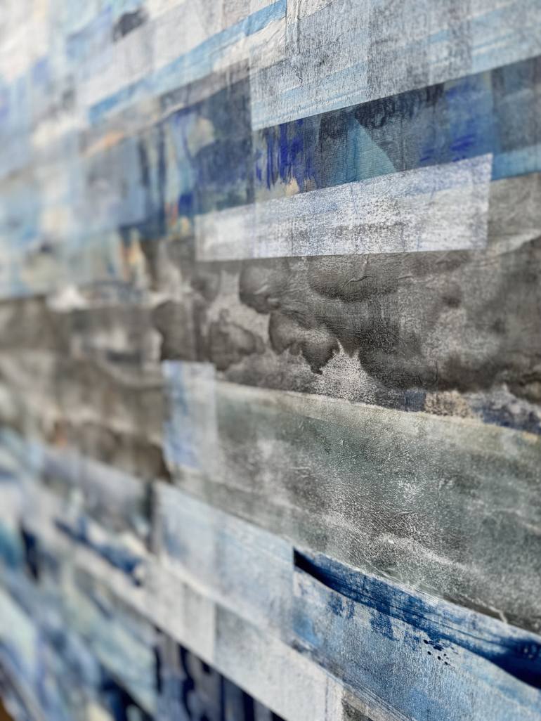 Original Modern Abstract Collage by Adam Collier Noel
