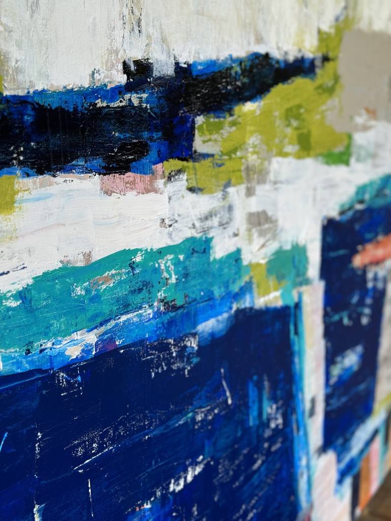 Original Abstract Collage by Adam Collier Noel