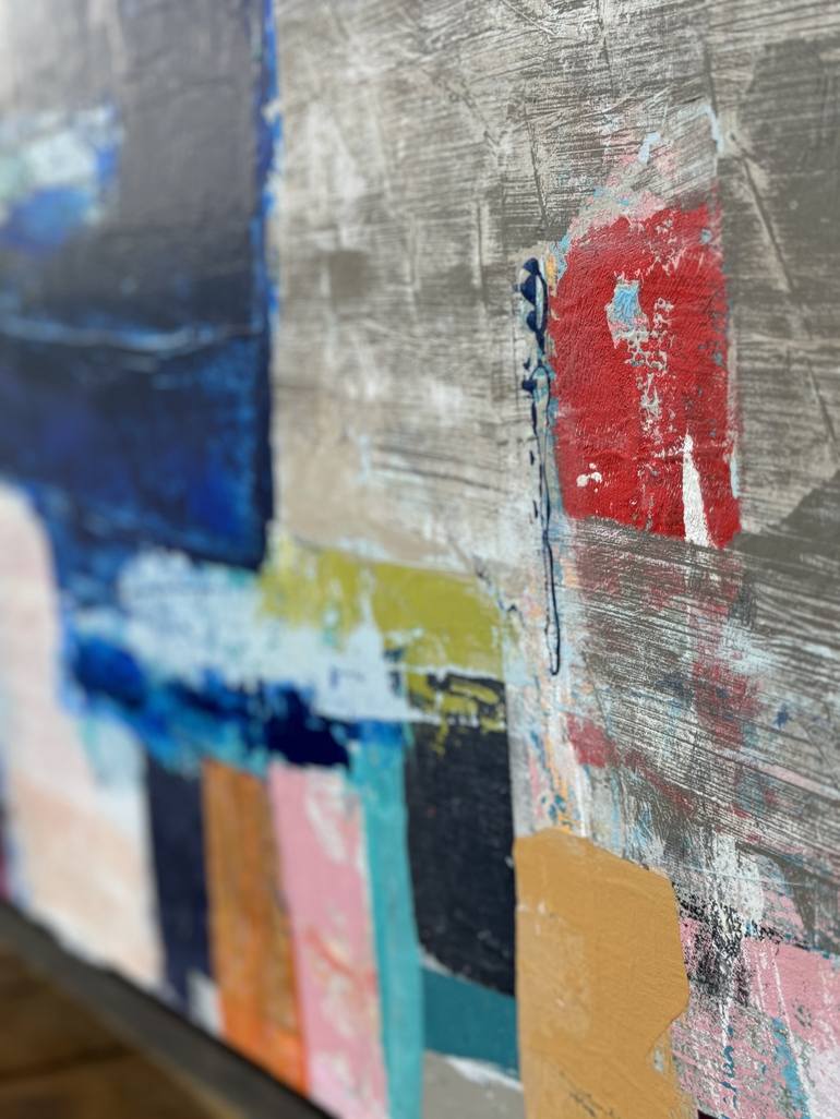 Original Abstract Collage by Adam Collier Noel