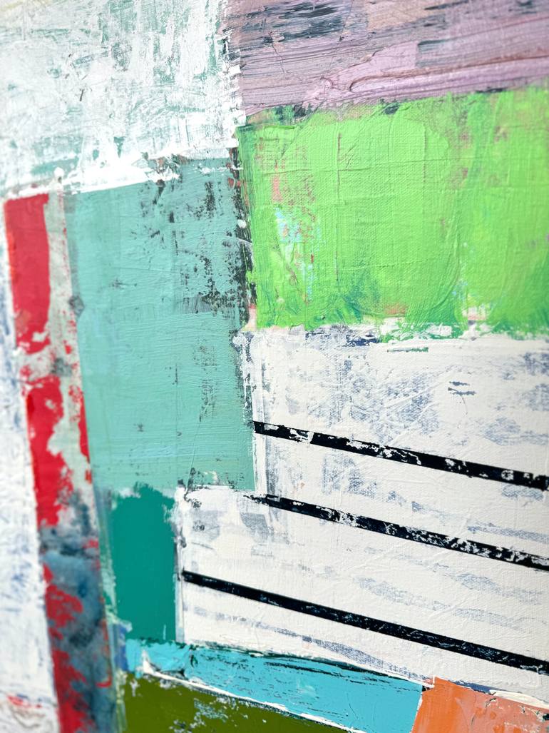 Original Abstract Collage by Adam Collier Noel