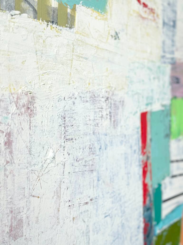 Original Abstract Collage by Adam Collier Noel