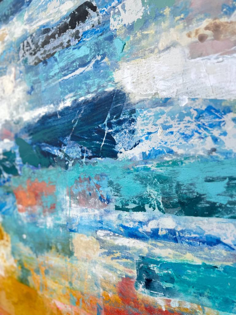 Original Abstract Expressionism Abstract Painting by Adam Collier Noel