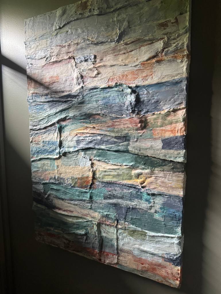 Original Abstract Expressionism Abstract Painting by Adam Collier Noel