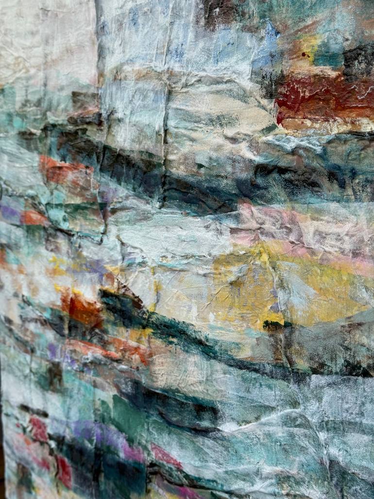 Original Abstract Expressionism Abstract Painting by Adam Collier Noel