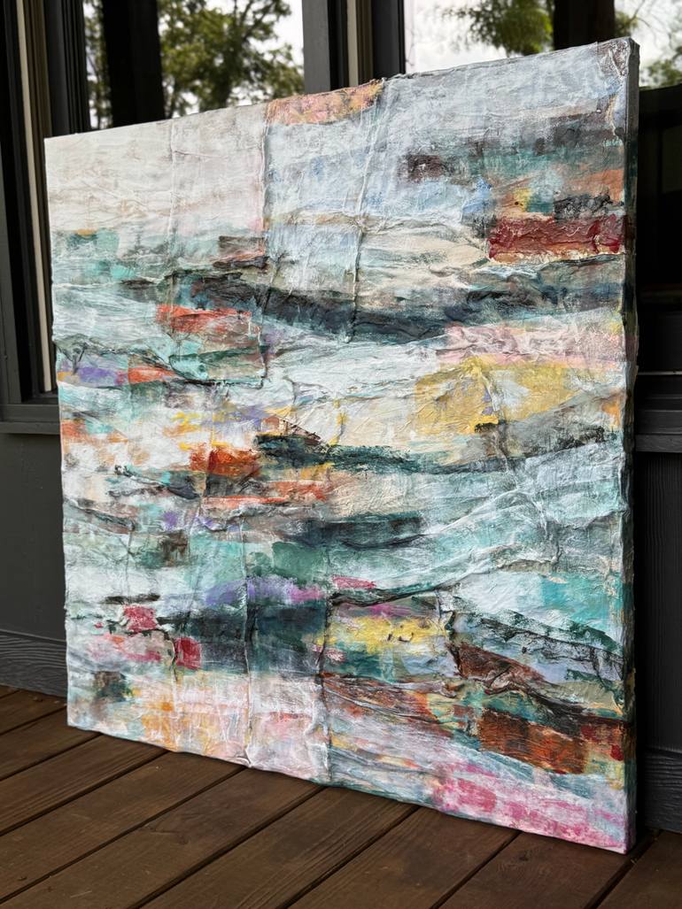 Original Abstract Expressionism Abstract Painting by Adam Collier Noel