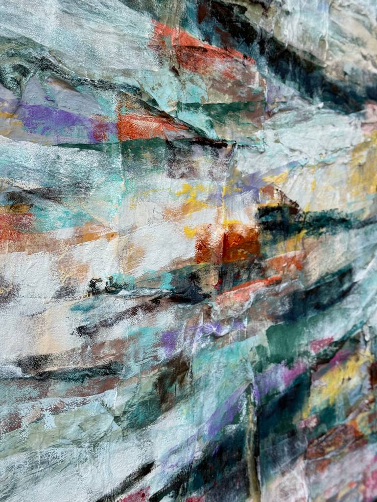 Original Abstract Expressionism Abstract Painting by Adam Collier Noel
