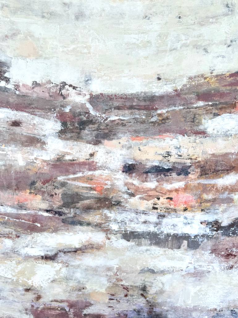 Original Abstract Expressionism Abstract Collage by Adam Collier Noel
