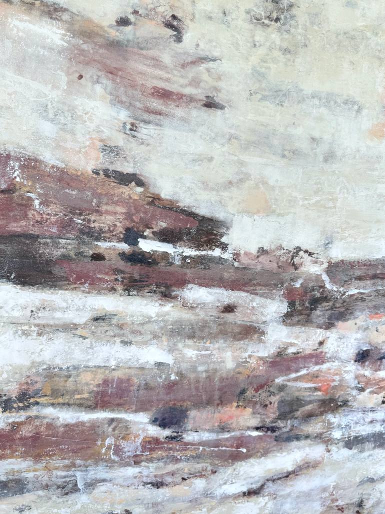 Original Abstract Expressionism Abstract Collage by Adam Collier Noel