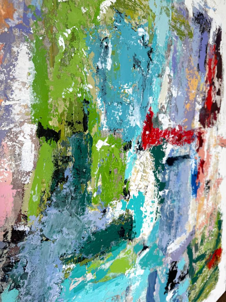 Original Abstract Expressionism Abstract Mixed Media by Adam Collier Noel