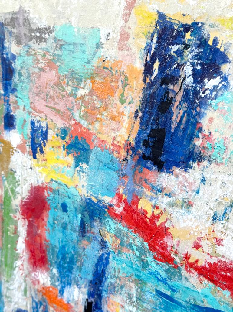 Original Abstract Expressionism Abstract Painting by Adam Collier Noel
