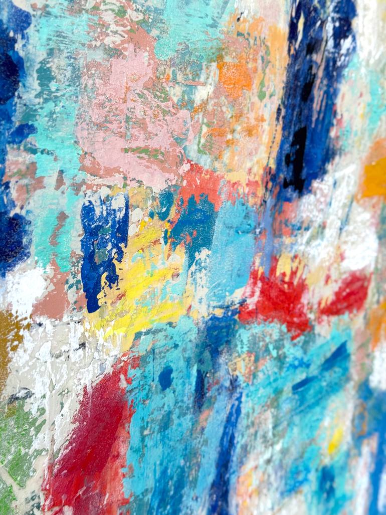 Original Abstract Expressionism Abstract Painting by Adam Collier Noel