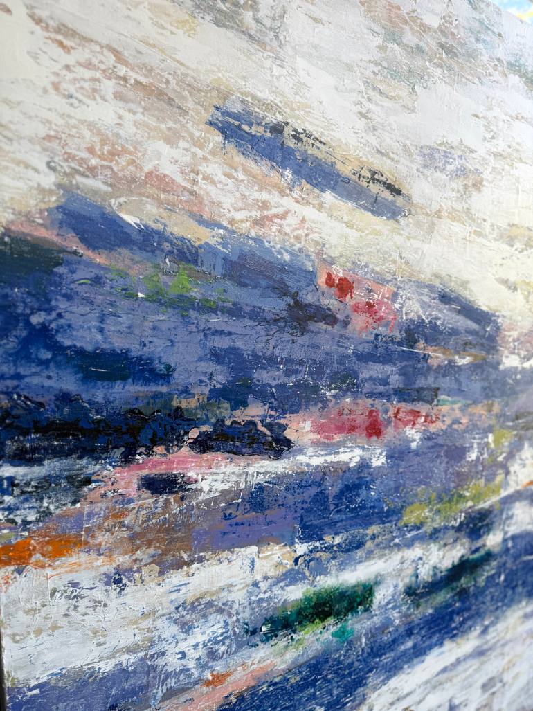 Original Abstract Expressionism Abstract Painting by Adam Collier Noel