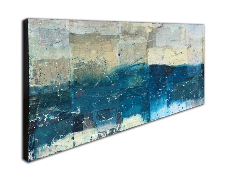 Original Abstract Water Collage by Adam Collier Noel