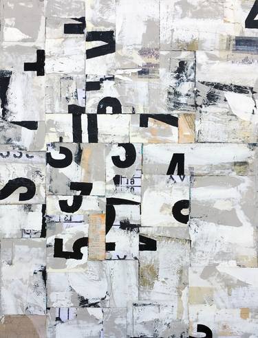 Original Abstract Collage by Adam Collier Noel