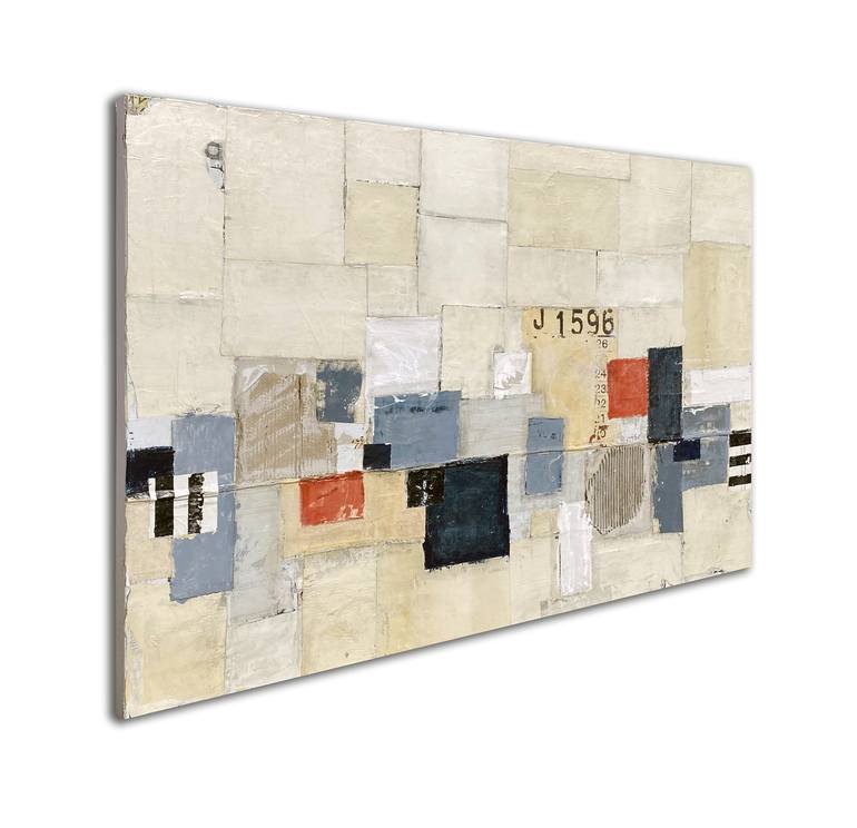 Original Cubism Abstract Collage by Adam Collier Noel