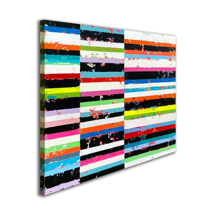 Original Pop Art Abstract Painting by Adam Collier Noel