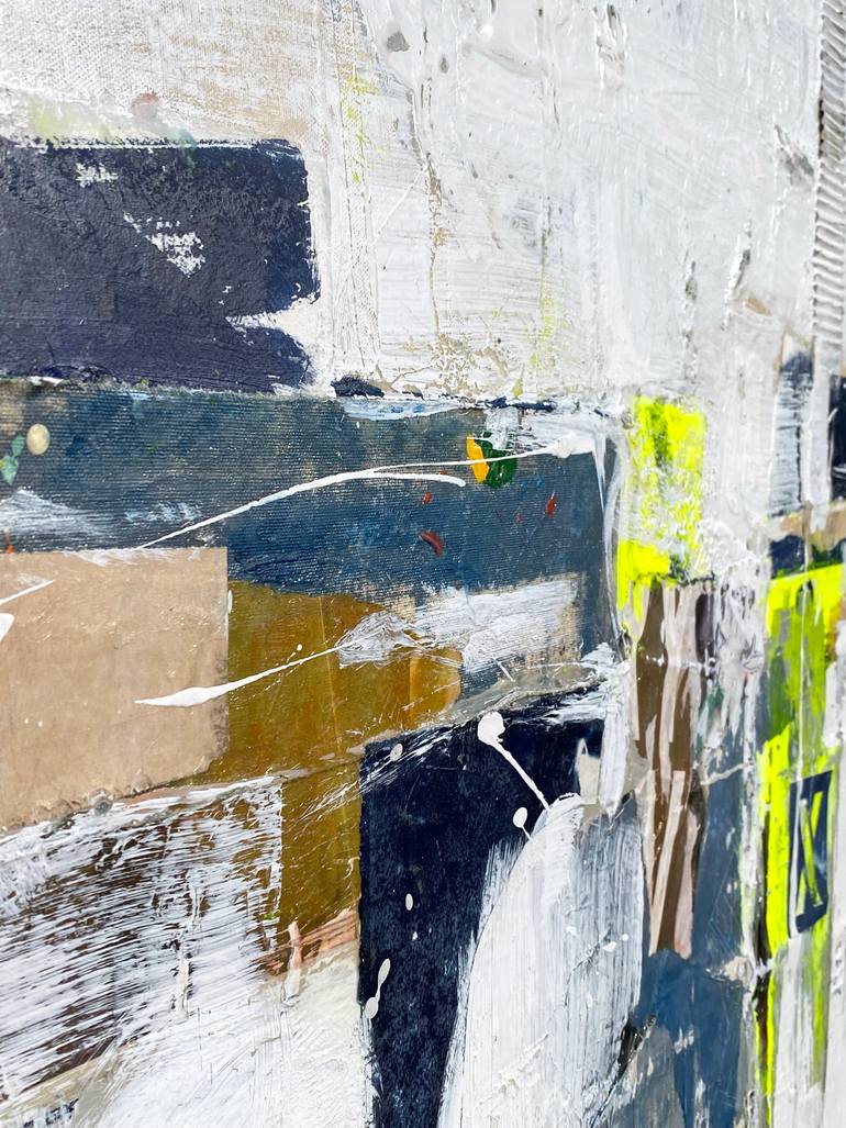 Original Street Art Abstract Painting by Adam Collier Noel