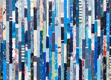 Original Abstract Collage by Adam Collier Noel