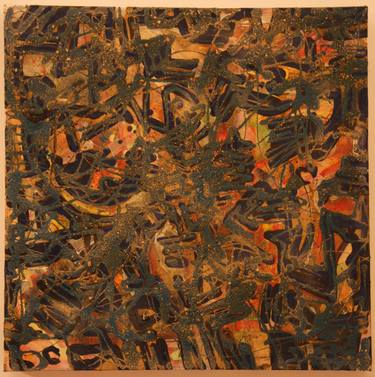 Original Abstract Painting by Marc Sebastian Loebus