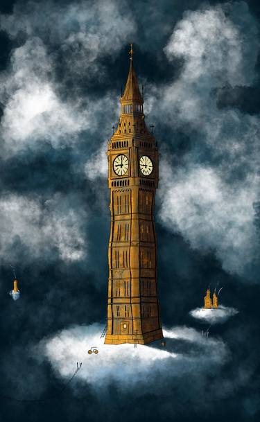 Big Ben and the rope ladders - Limited Edition of 20 thumb
