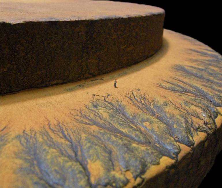 Original Contemporary Landscape Sculpture by Pin Vega