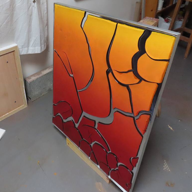 Original Contemporary Landscape Painting by Pin Vega