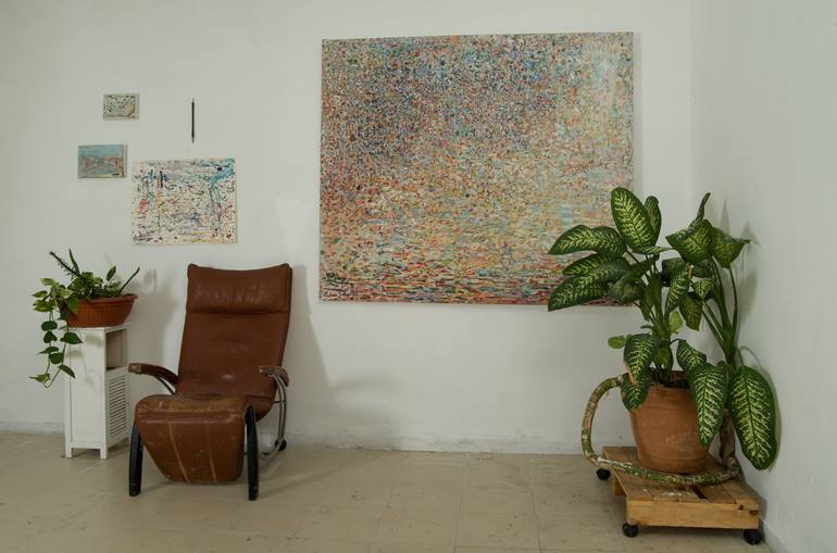 Original Abstract Painting by Zohar Cohen