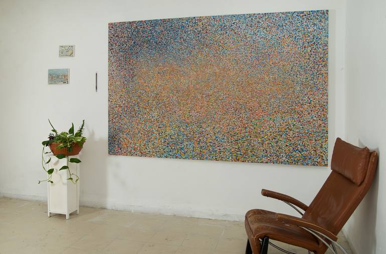 Original Abstract Painting by Zohar Cohen