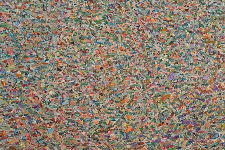 Original Abstract Expressionism Abstract Painting by Zohar Cohen