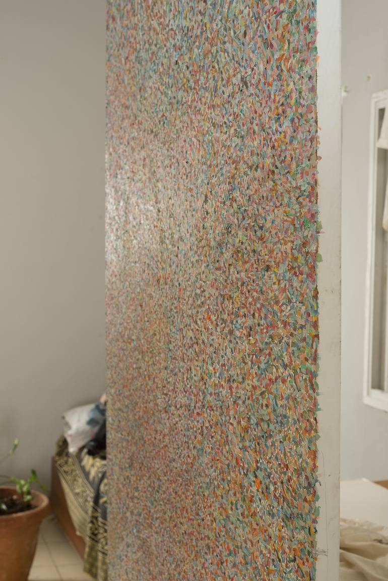 Original Fine Art Abstract Painting by Zohar Cohen